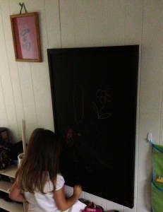 Crib Bottom Chalkboard